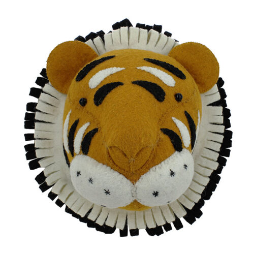 Tiger Head with Double Ruff