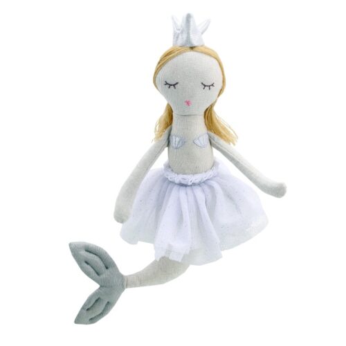 Anico Colorful Mermaid, 18" (Blonde Hair With Pink Skirt