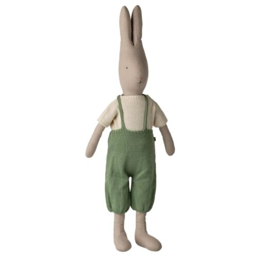 Rabbit Size 5 knitted shirt and overall
