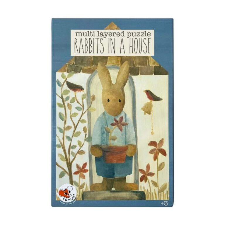 Multi Layered Puzzle ~ Rabbit - The Lovely Little Toy Shop