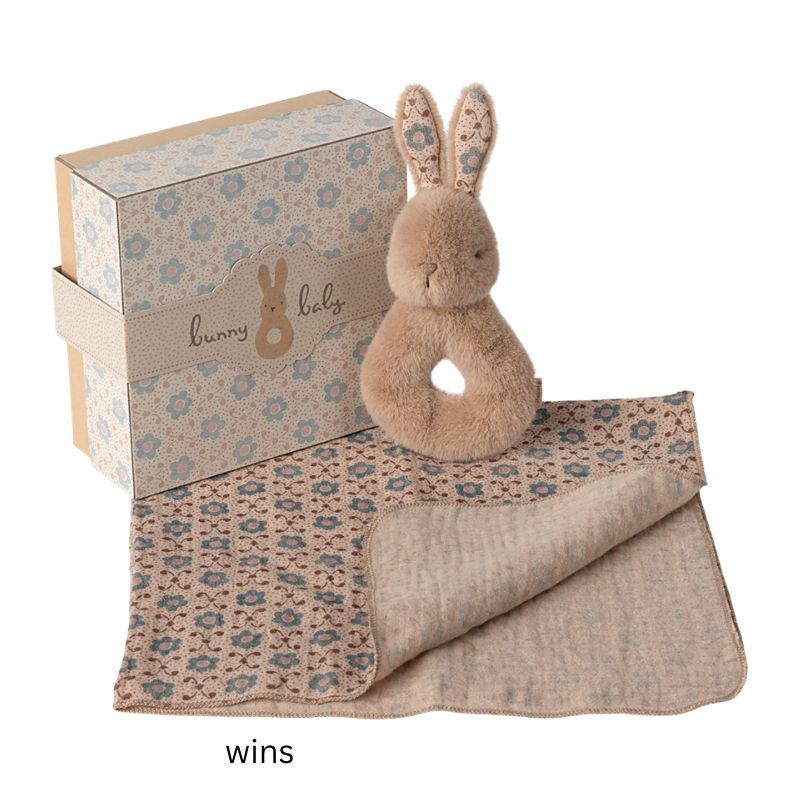 Rabbit Rattle Set